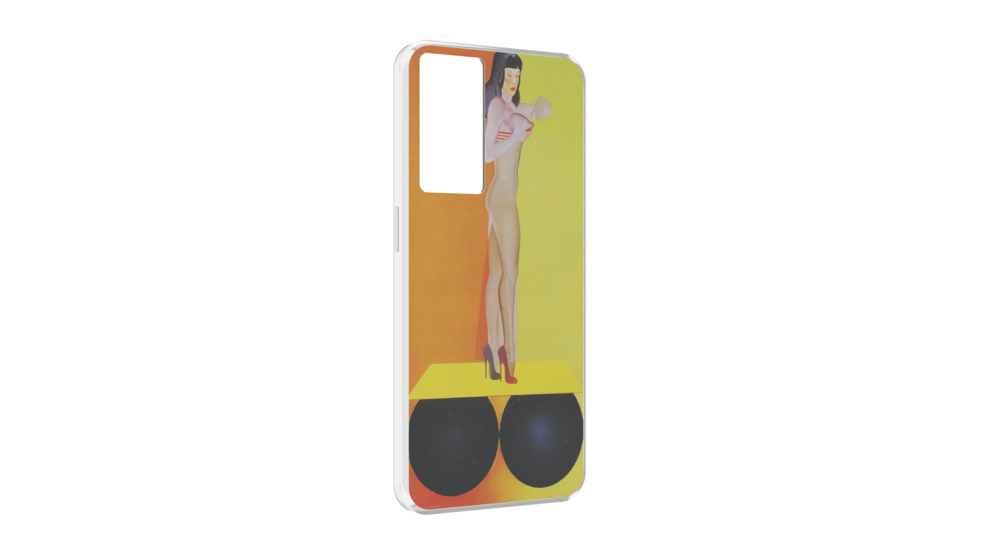 

Чехол MyPads девушка на шарах женский для OPPO A96 5G / Reno7 Lite / Reno 7Z / F12 Pro 5G, Прозрачный, Tocco