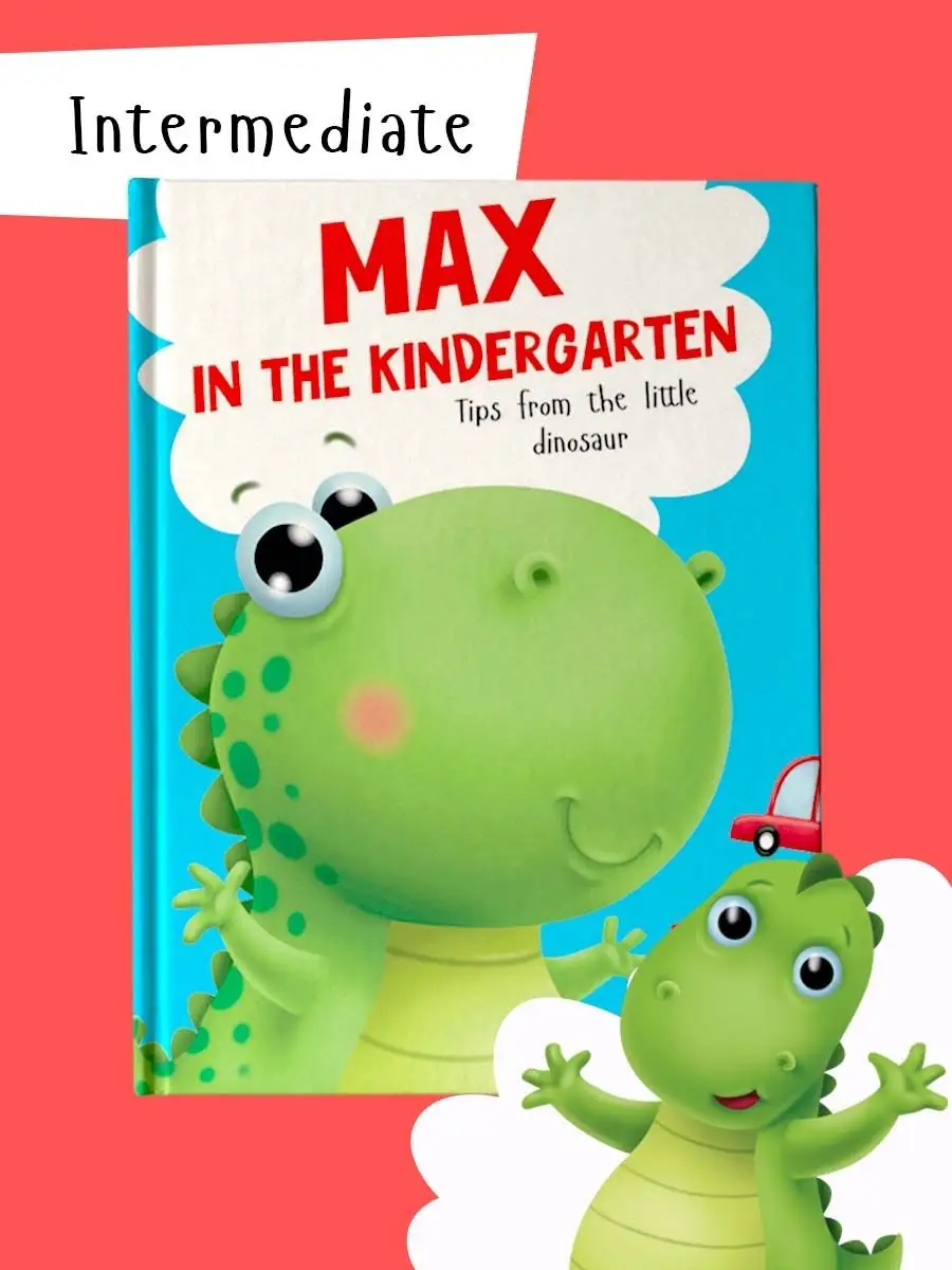 

Книга на английском языке Max in the kindergarden, Книги на английском