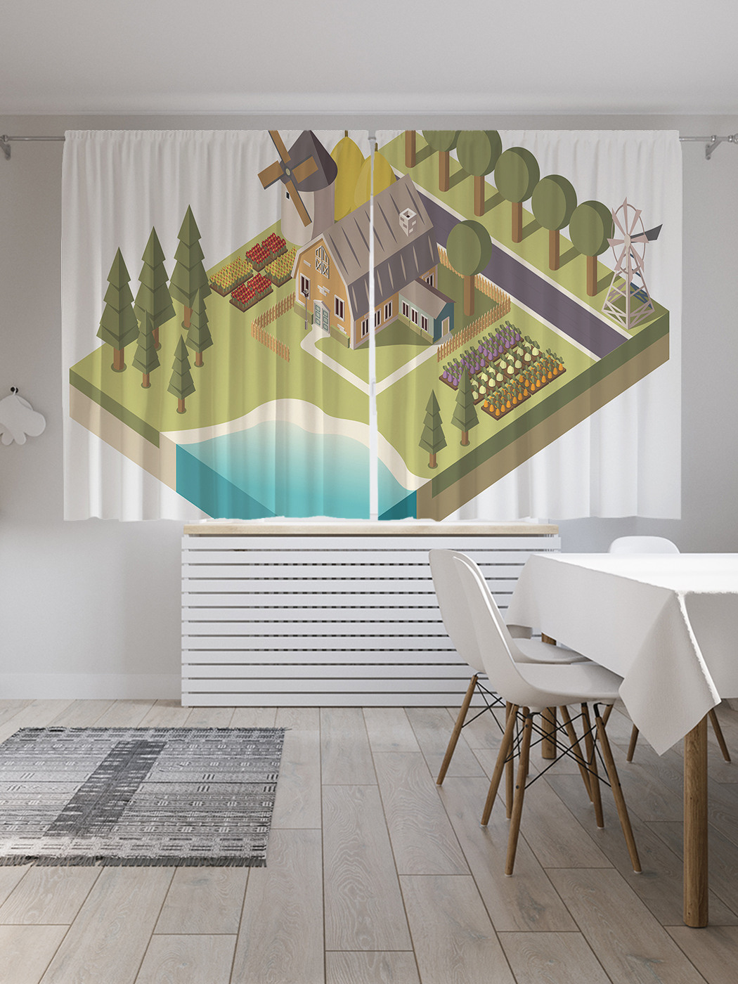 

Шторы JoyArty с фотопечатью "Компьютерная ферма" из сатена, 290х180 см, Компьютерная ферма
