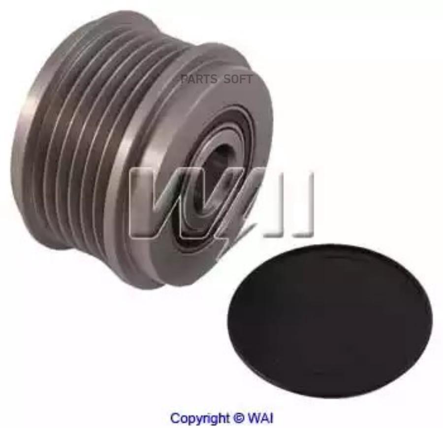 

24-91324_шкив генератора! Audi A4/A5 1.8/2.0TFSI 07>/Q5 2.0TFSI 08>