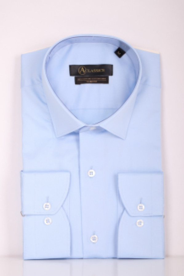 

Рубашка мужская A Classics 1321 голубая XL (доставка из-за рубежа), Голубой, 1321