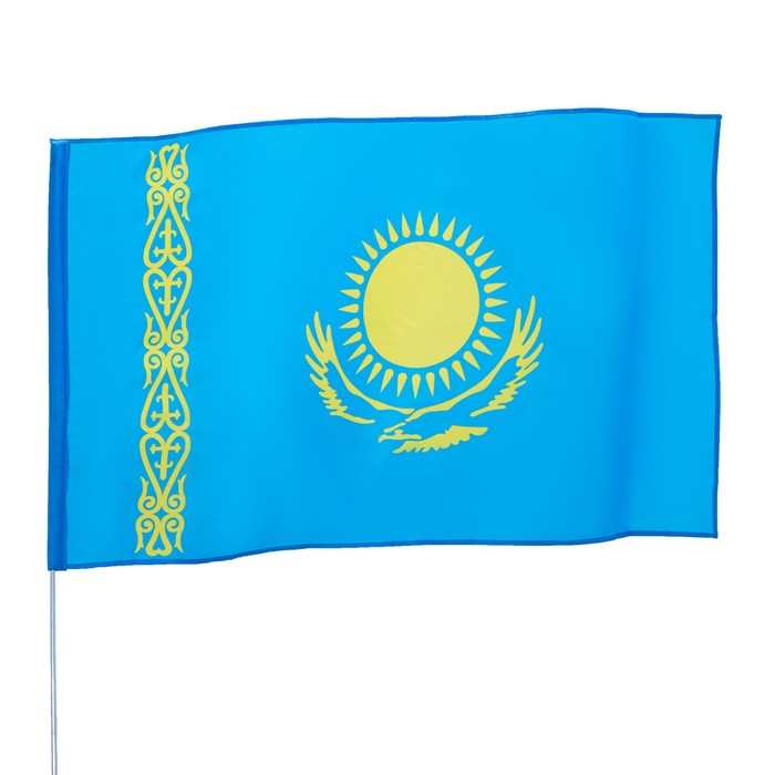 

Флаг "Казахстан", 90 х 150 см, полиэстер