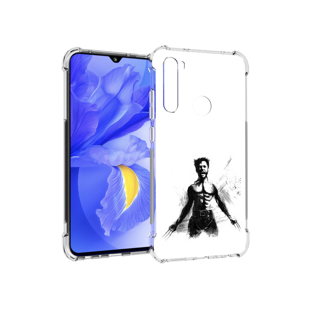 

Чехол MyPads Tocco для Xiaomi Redmi Note 8T росомаха (PT140720.278.587), Прозрачный, Tocco