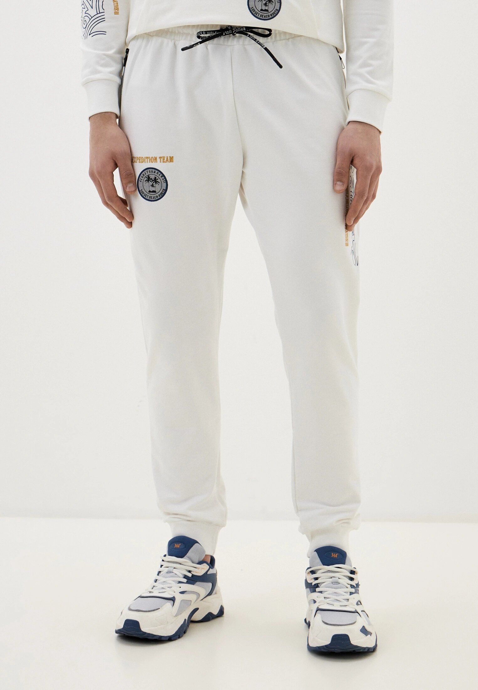 

Спортивные брюки мужские BAWER WB022 бежевые 3XL, Бежевый, WB022