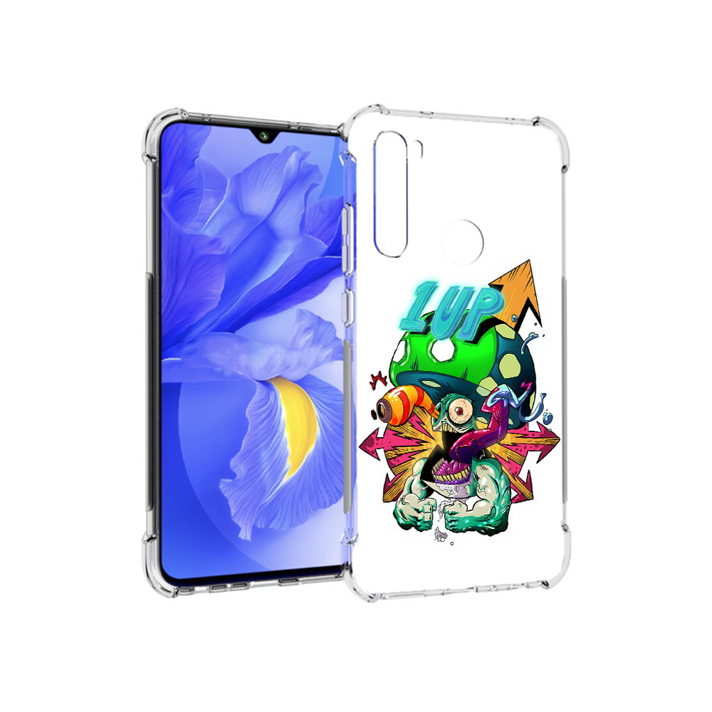 

Чехол MyPads Tocco для Xiaomi Redmi Note 8T сильный гриб абстракция (PT140720.278.599), Прозрачный, Tocco