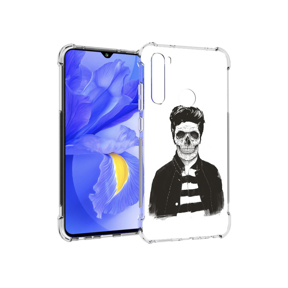 

Чехол MyPads Tocco для Xiaomi Redmi Note 8T скелет (PT140720.278.604), Прозрачный, Tocco