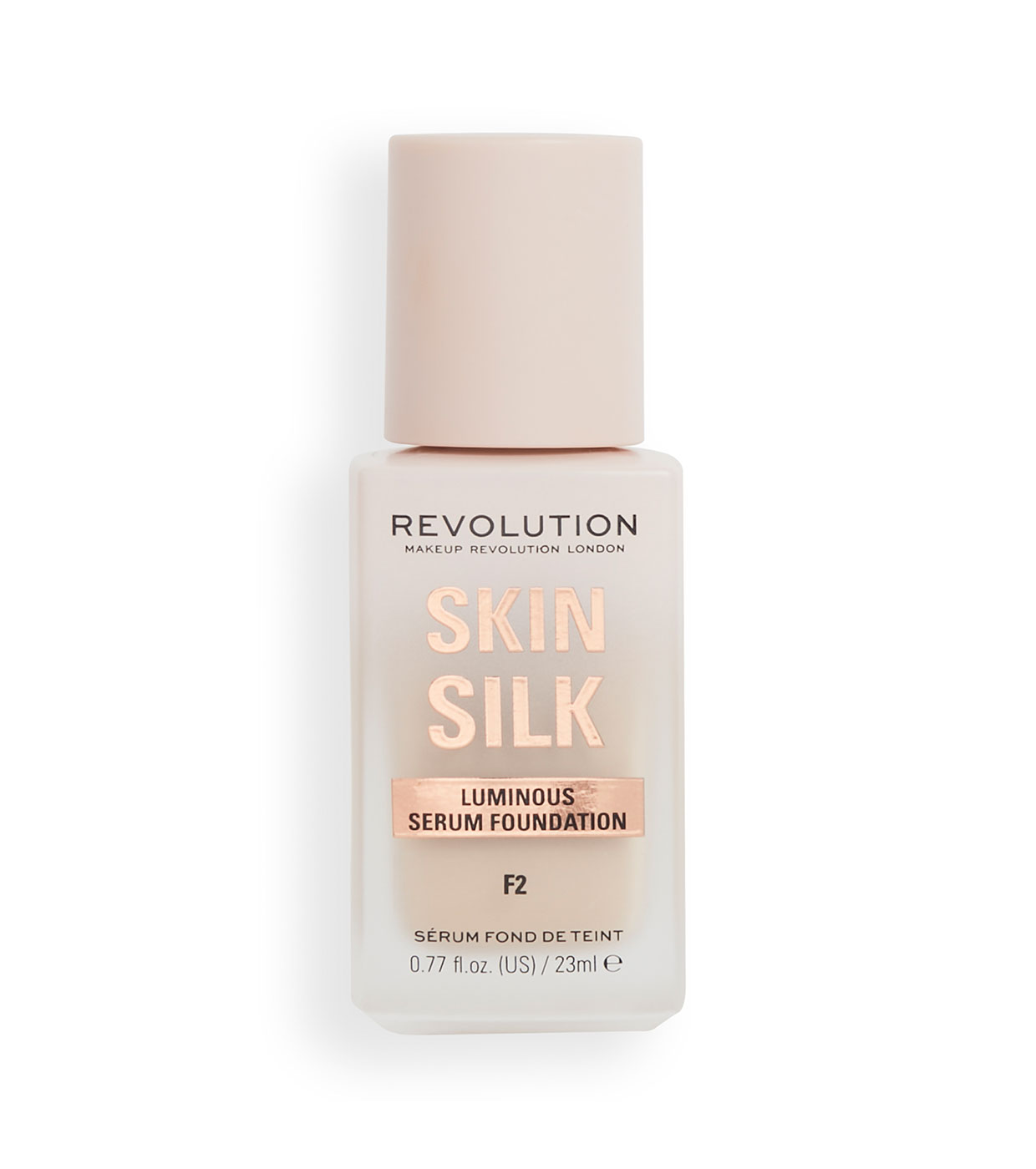 Тональная основа Makeup Revolution Skin Silk Serum Foundation F2