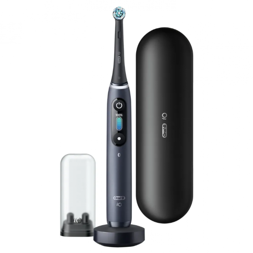 

Электрическая зубная щетка Braun Oral-B iO8 черный, Oral-B iO8