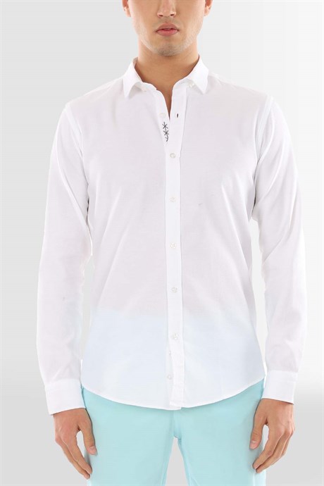 

Рубашка мужская VAGANZA 1562 белая XL (доставка из-за рубежа), Белый, 1562