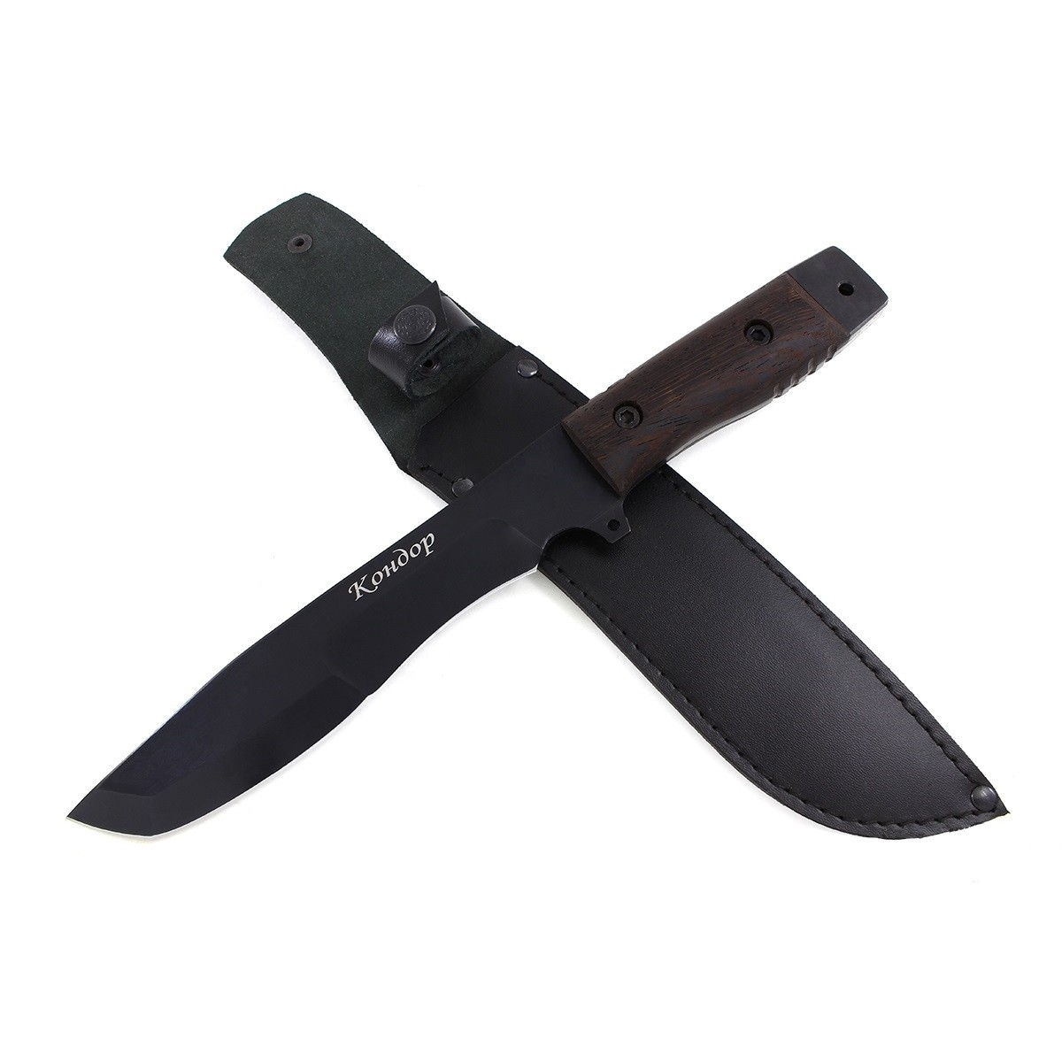 Туристический охотничий тактический нож Легионер Кондор, сталь У8, рукоять венге