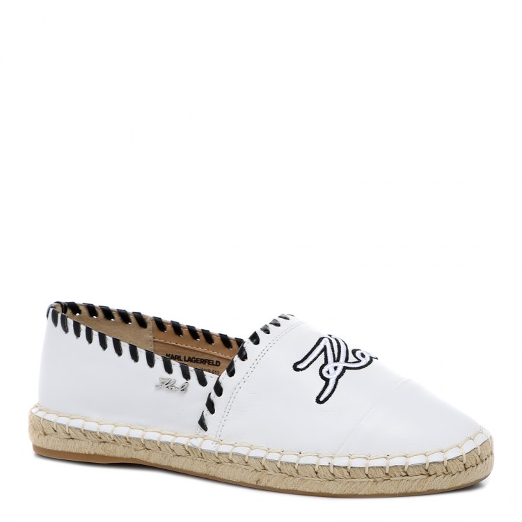 

Эспадрильи женские Karl Lagerfeld KL80119_2518862 белые 36 EU, KL80119_2518862