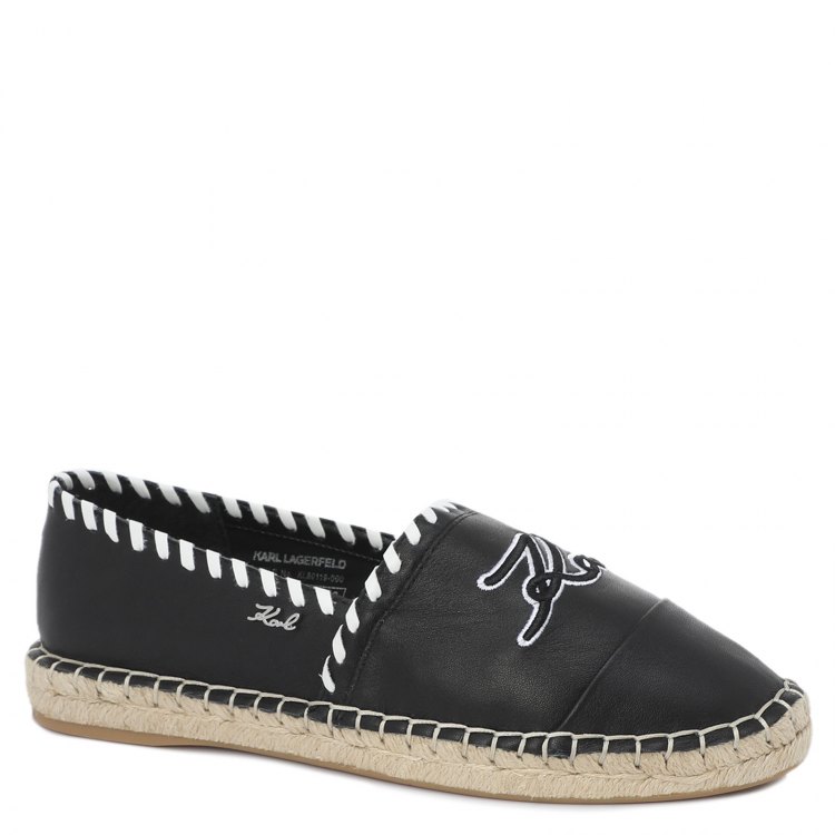 

Эспадрильи женские Karl Lagerfeld KL80119_2518891 черные 40 EU, KL80119_2518891
