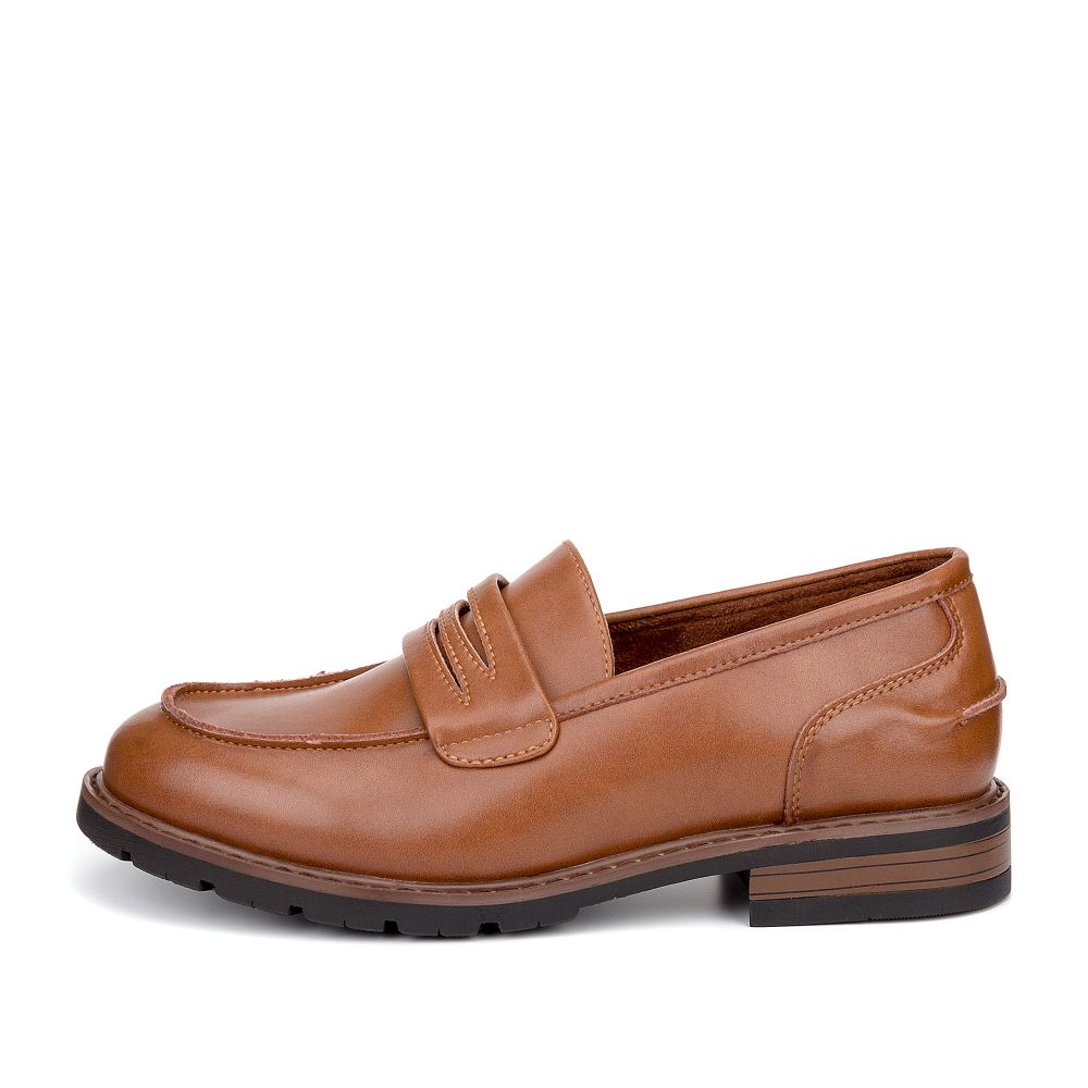 

Лоферы женские MUNZ SHOES 58-12WA-222VT коричневые 37 RU, 58-12WA-222VT