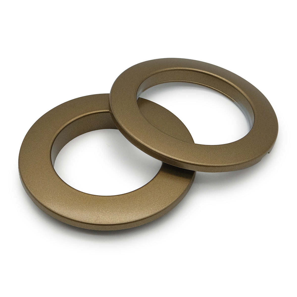 Люверс с многоуровневым замком d 35, цвет № 37 матовая латунь