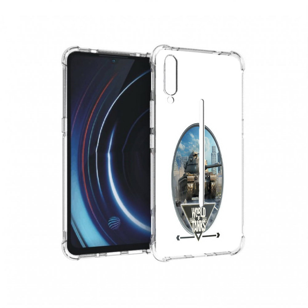

Чехол MyPads Tocco для Vivo iQOO игра с танками (PT226955.389.375), Прозрачный, Tocco