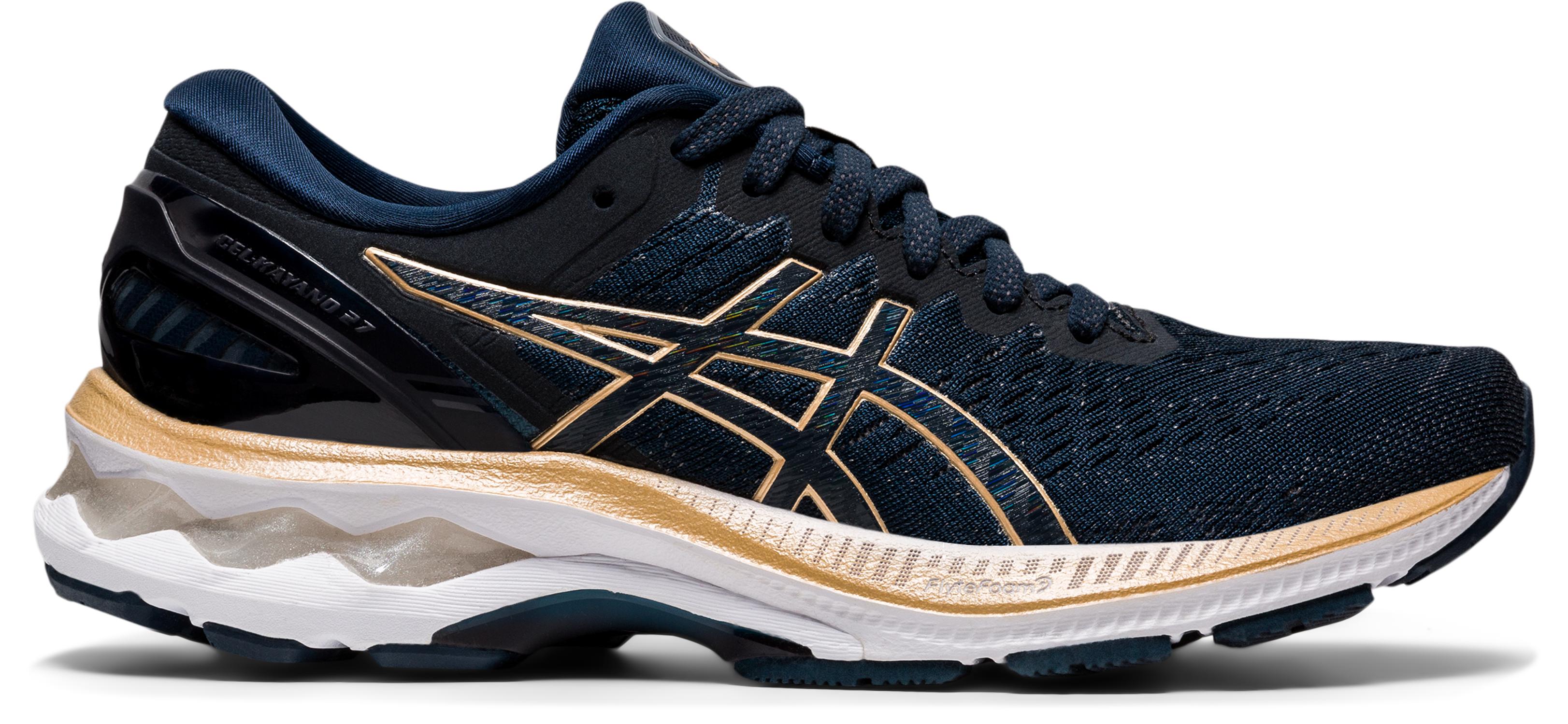 фото Кроссовки женские asics gel-kayano 27 золотистые 8 us