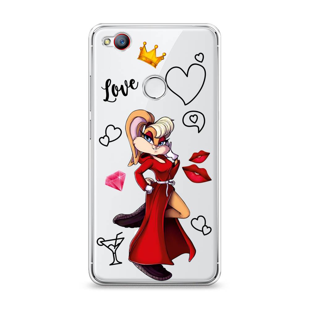 

Чехол на ZTE Nubia Z11 Mini "Rich Lola Bunny", Красный;бежевый;оранжевый, 131550-6