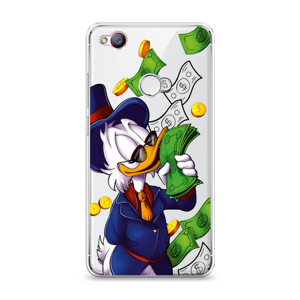 

Чехол на ZTE Nubia Z11 Mini "Scrooge McDuck with Money", Синий;зеленый;белый, 131550-6