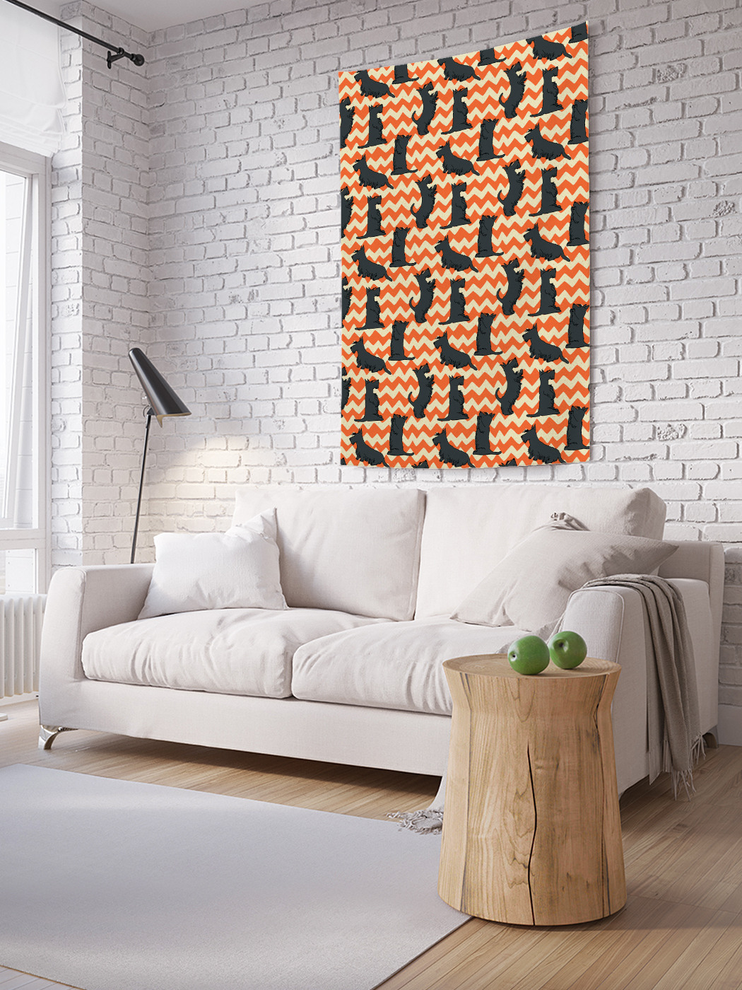 

Вертикальное фотопанно на стену JoyArty Дрессированный йоркшир 150x200 см, Дрессированный йоркшир