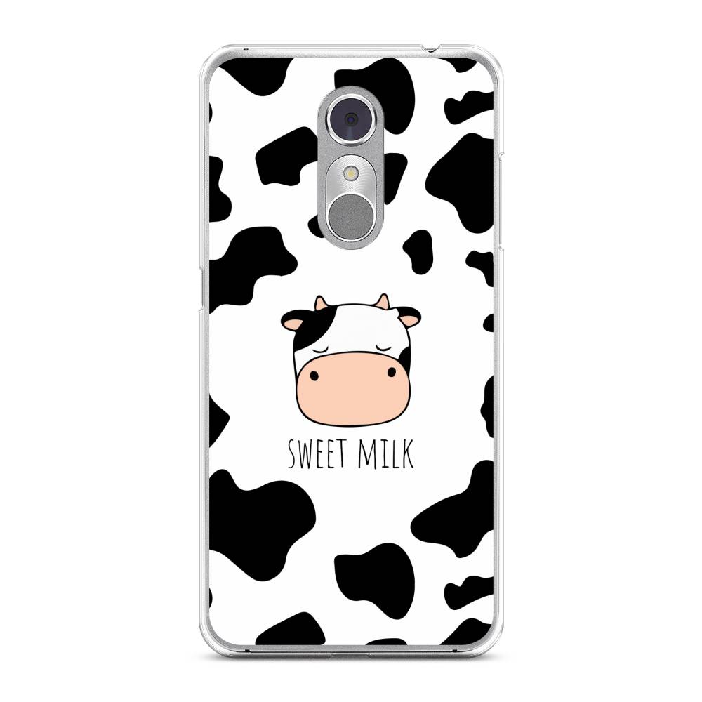 

Чехол на ZTE Blade A910 "Sweet milk", Розовый;белый;черный, 131850-1