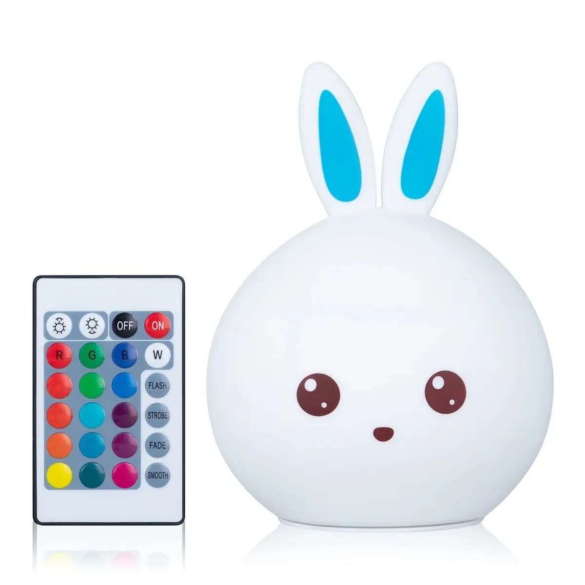 

Ночник Goodly зайчик синий с пультом RabbitBlue, 218