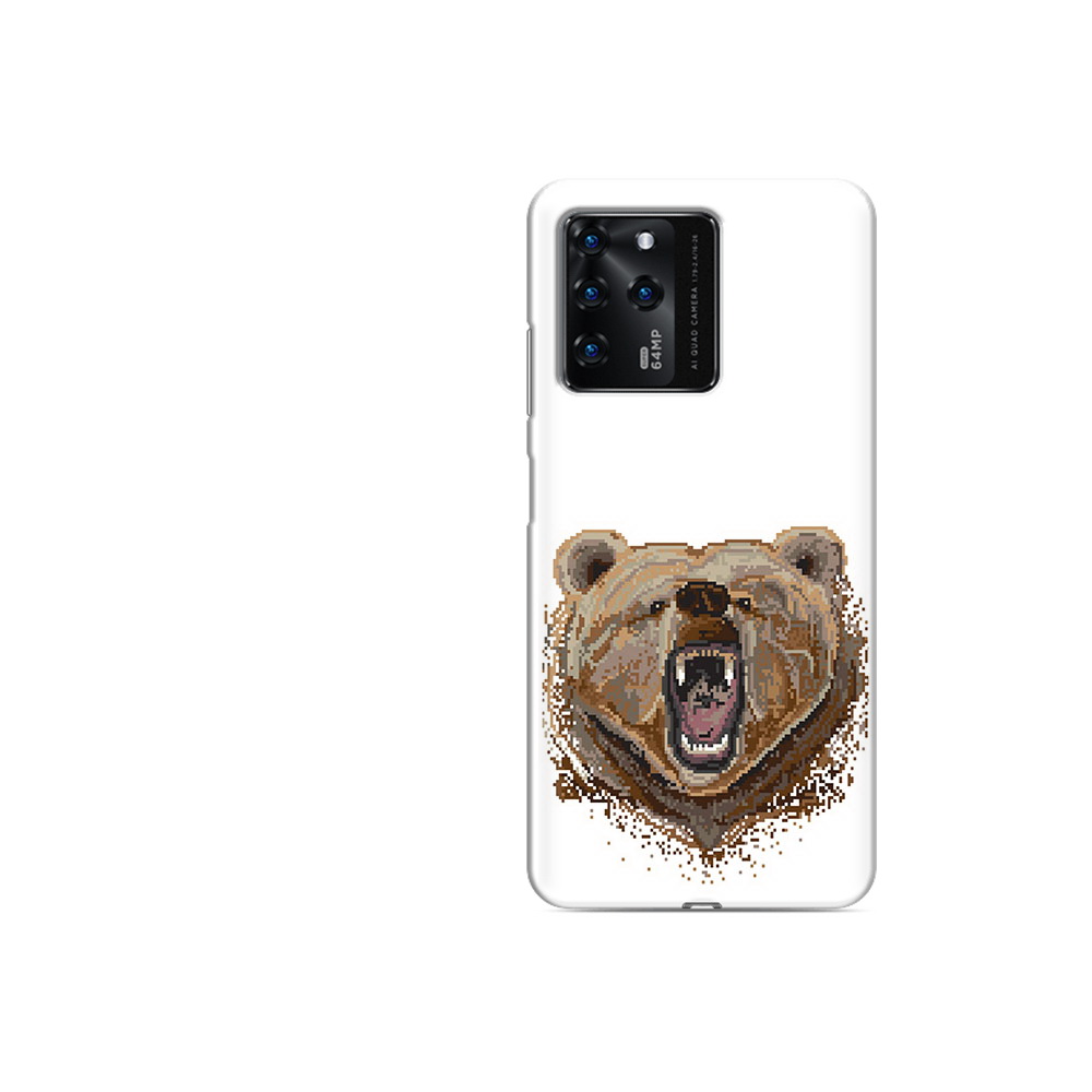 

Чехол MyPads Tocco для ZTE V30 пиксельный медведь (PT226947.476.539), Прозрачный, Tocco