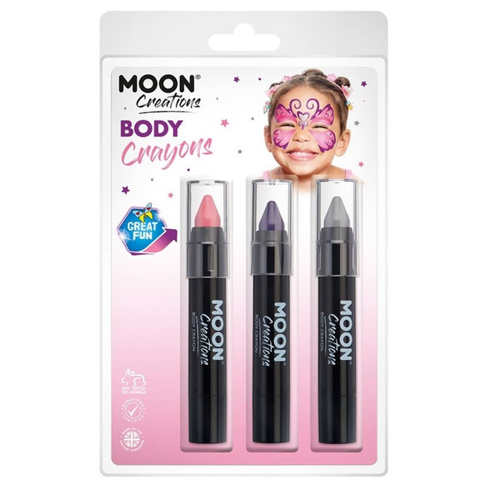 

Moon Creations Body Crayons, 1, Разноцветный
