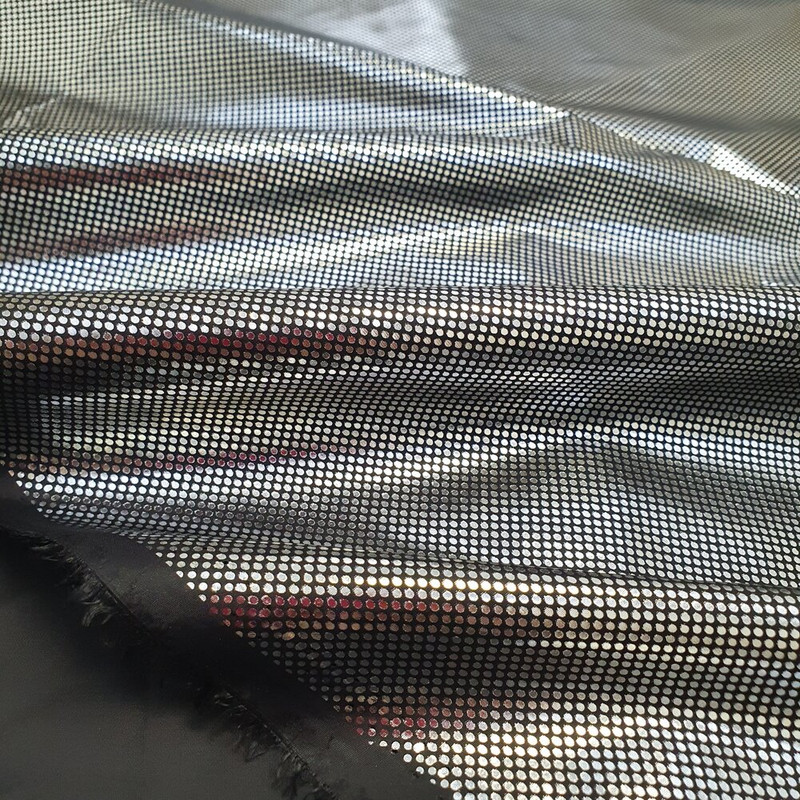 фото Ткань для шитья, подкладочная фольгированная, отрез 100*150см nteks