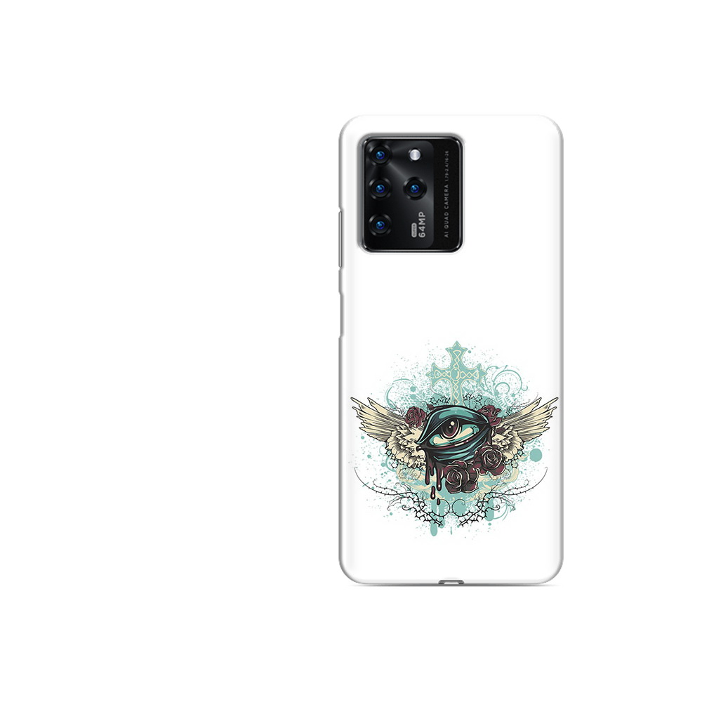 Чехол MyPads Tocco для ZTE V30 плачущий глаз с крыльями (PT226947.476.544)