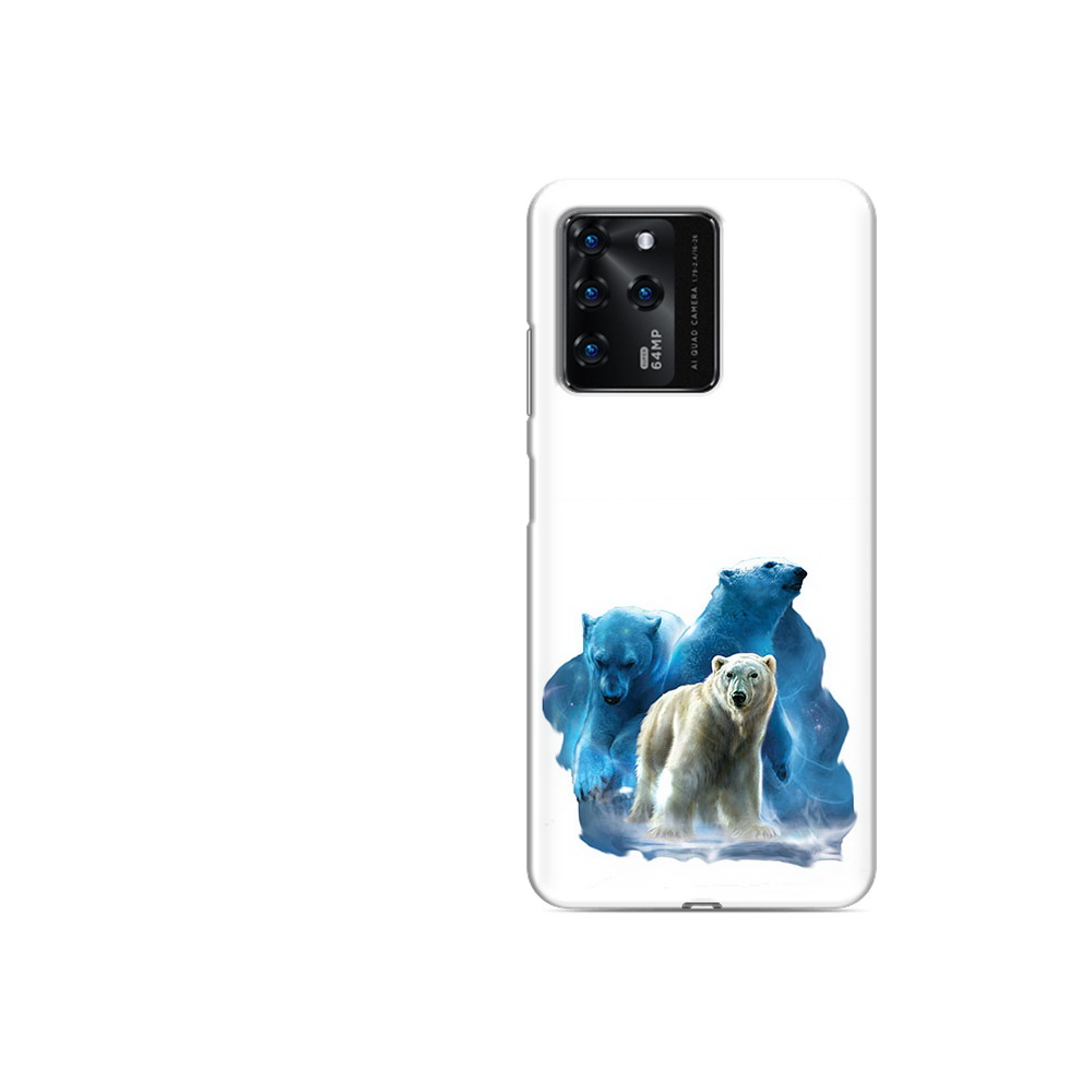 

Чехол MyPads Tocco для ZTE V30 полярный медведь (PT226947.476.549), Прозрачный, Tocco