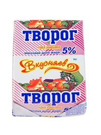 фото Творог вкусняев 5% бзмж 250 г