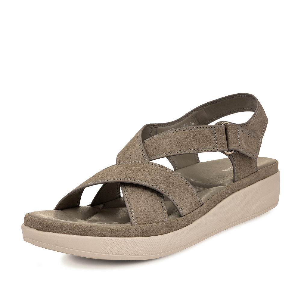 

Сандалии женские Marisetta 86-31WA-821SS серые 37 RU, Серый, 86-31WA-821SS