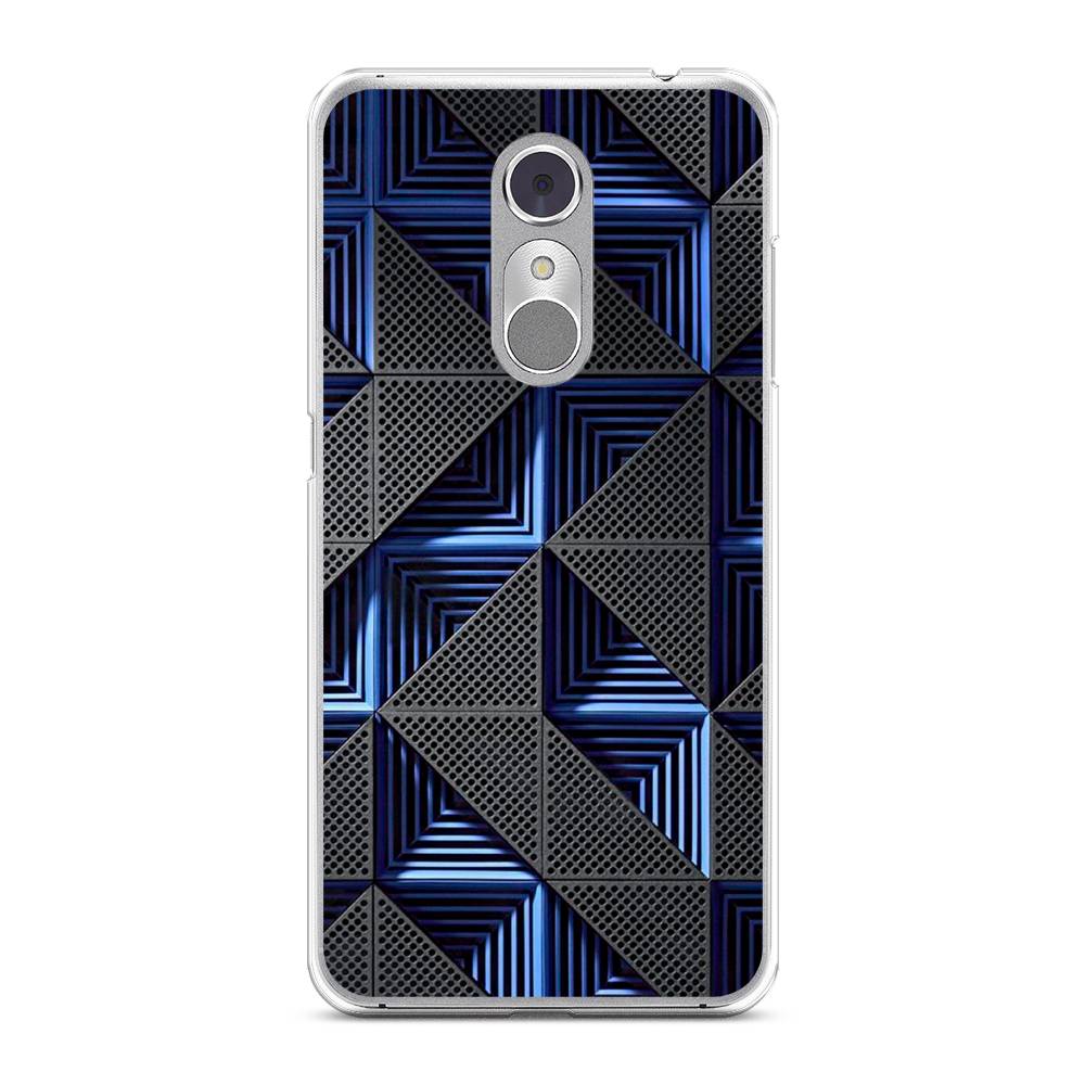 

Чехол на ZTE Blade A910 "IBM", Серый;синий, 131850-3