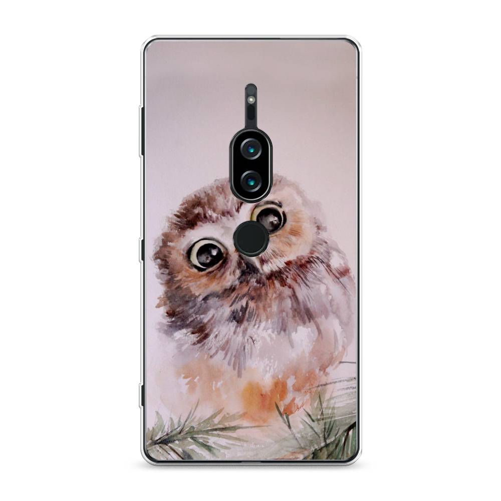 

Силиконовый чехол "Сова на розовом" на Sony Xperia XZ2 Premium, 53350-1