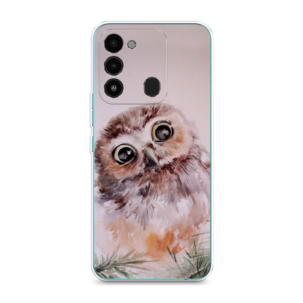 

Чехол Awog на Tecno Spark Go 2022/8С/9 "Сова на розовом", Разноцветный, 301350-1