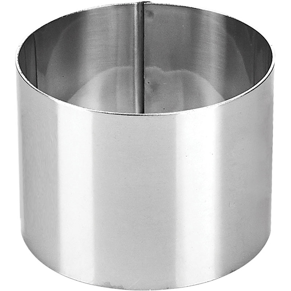 Кольцо кондитерское, 8 см, серебряный, металл, CRR13, Prohotel
