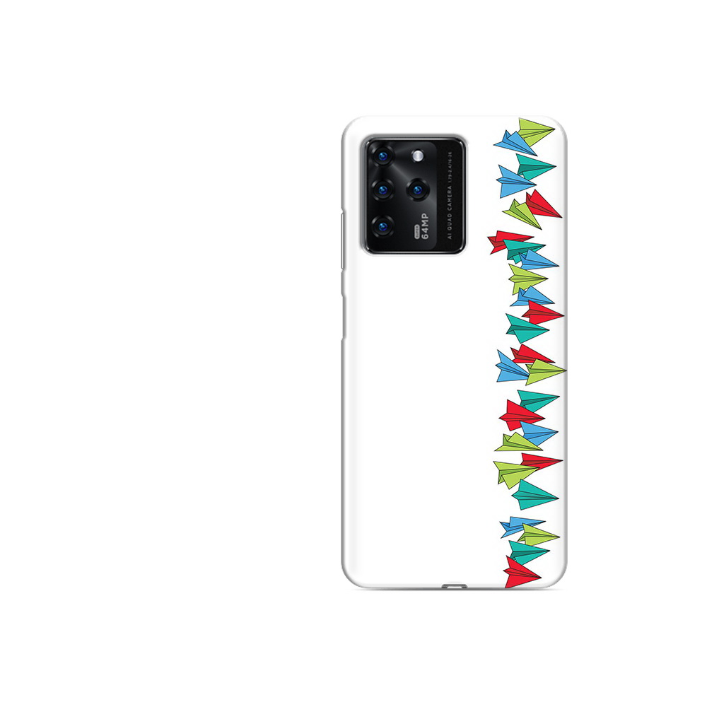 

Чехол MyPads Tocco для ZTE V30 самолетики из листочков (PT226947.476.593), Прозрачный, Tocco