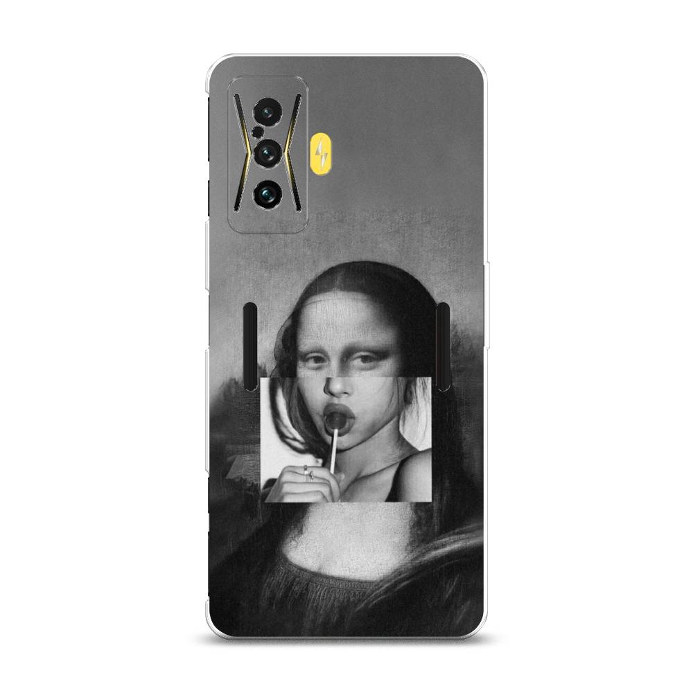 

Чехол Awog на Xiaomi Redmi K50 GE/F4 GT "Mona Lisa sucking lollipop", Разноцветный, 314950-9