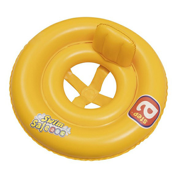 

Надувной круг для плавания Bestway Swim Safe 69 см, Желтый