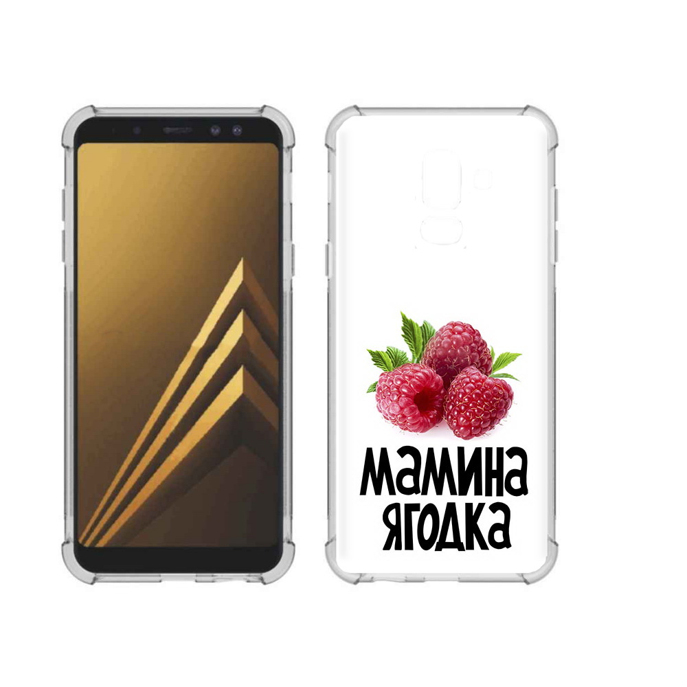 

Чехол MyPads Tocco для Samsung Galaxy A6+ (2018) мамина ягодка (PT111520.594.456), Прозрачный, Tocco