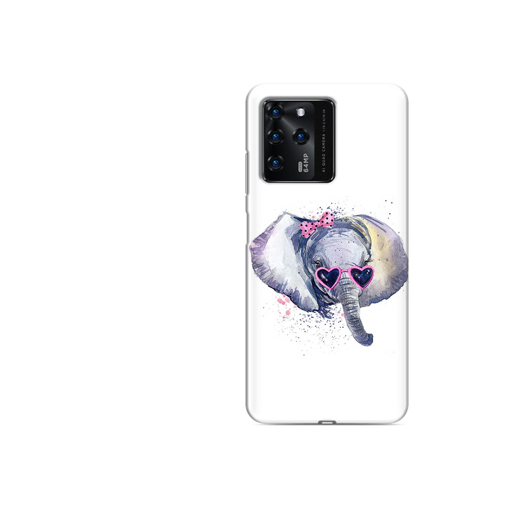 

Чехол MyPads Tocco для ZTE V30 слоник в очках (PT226947.476.608), Прозрачный, Tocco