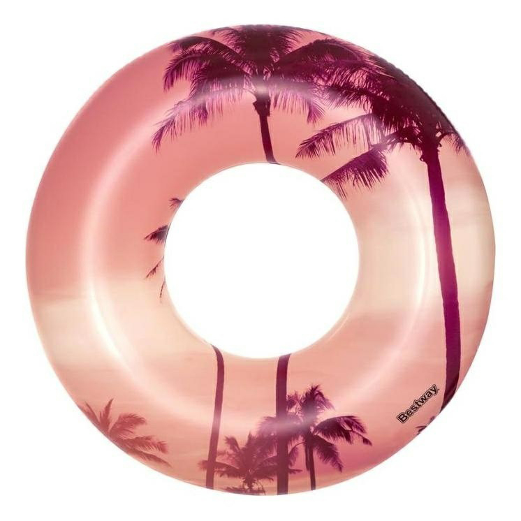 

Круг надувной для плавания Bestway Tropical sunset 119 см, Разноцветный