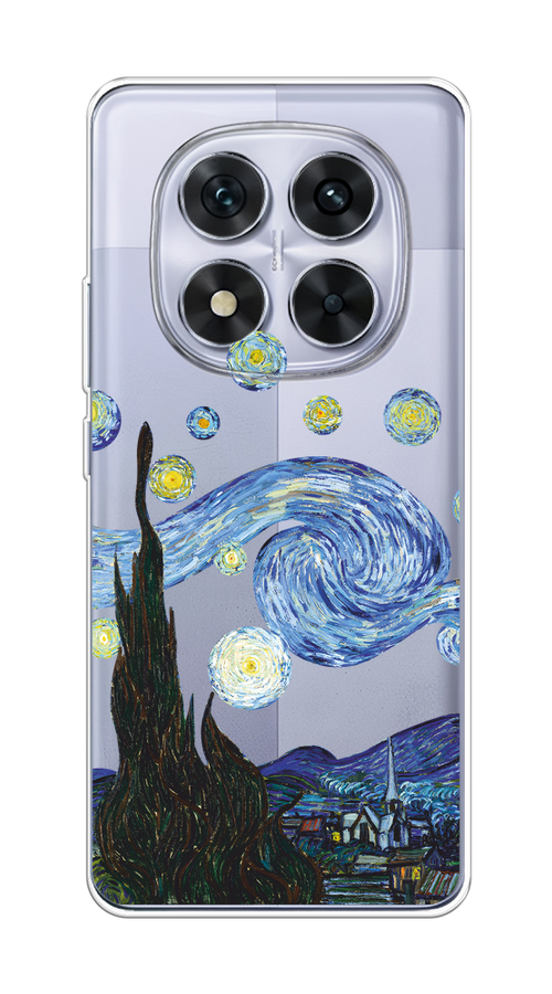 

Чехол на Xiaomi Redmi Note 14 Pro 5G "Ночь Ван Гога", Голубой;синий;черный, 323950-1