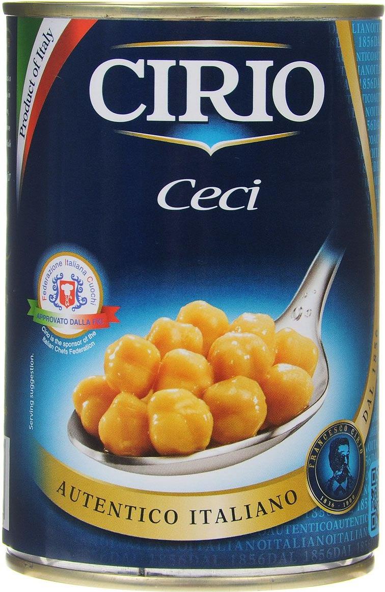 

Горох Cirio Ceci Турецкий консервированный