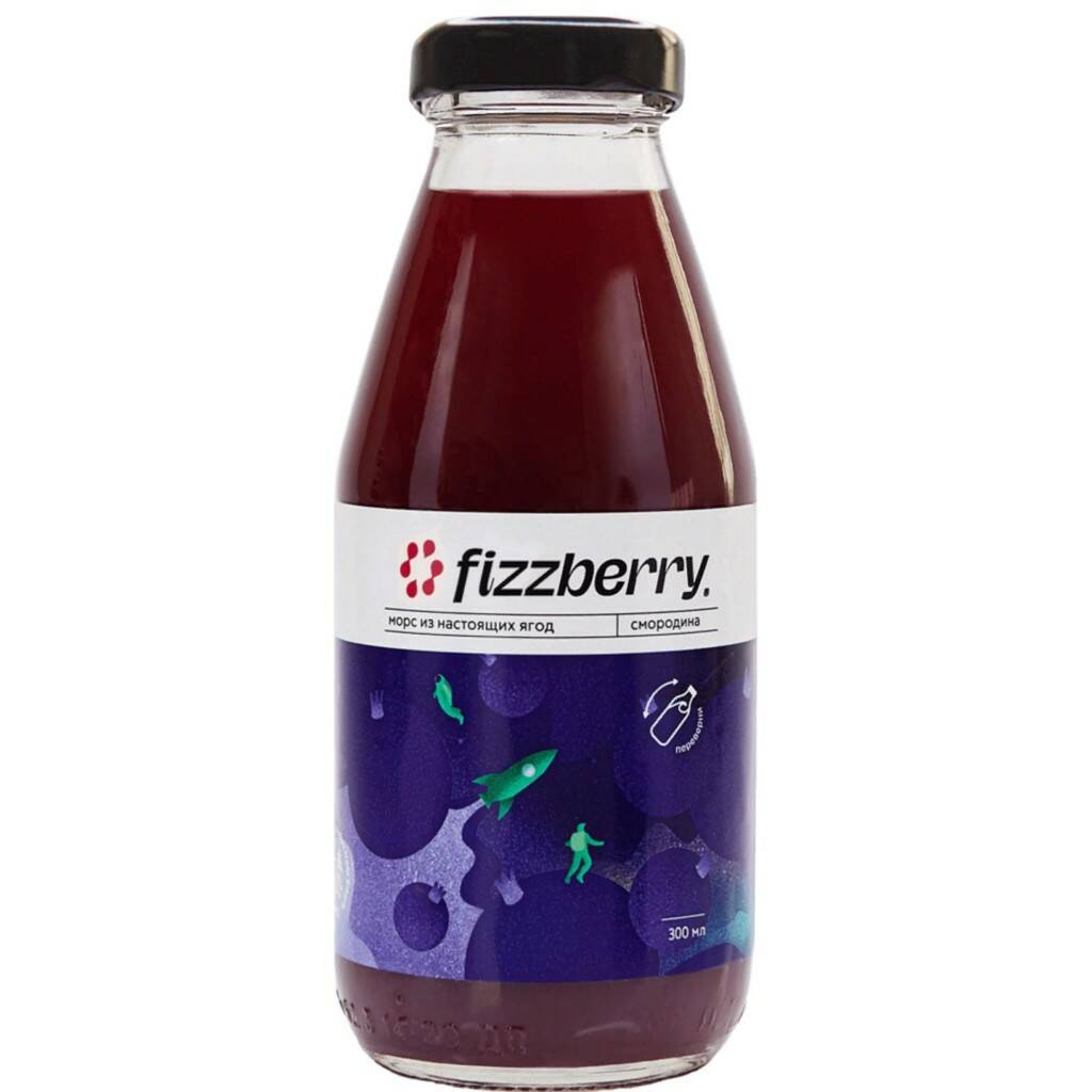 

Морс Fizzberry смородина 0,75 л