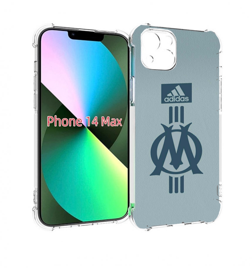 

Чехол MyPads фк марсель для iPhone 14 Plus (6.7), Прозрачный, Tocco