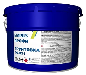 фото Грунтовка гф-021 красно-коричневая 20кг универсальная empils профи 1513