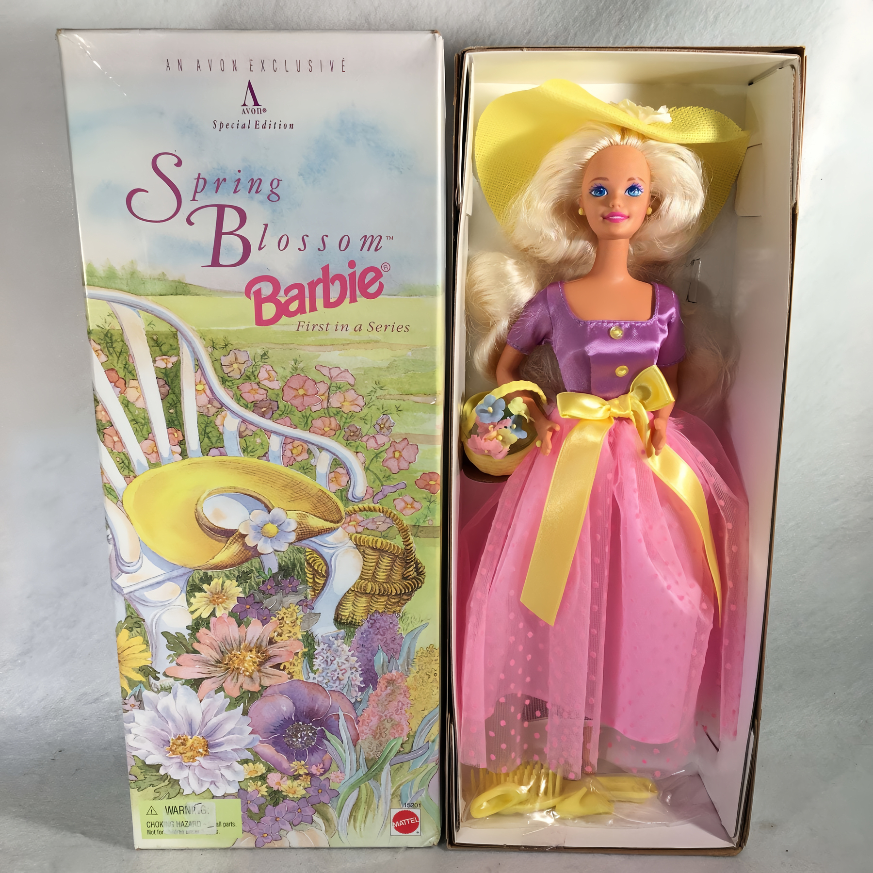

Кукла Барби Коллекционная Spring Blossom Barbie Avon 1996