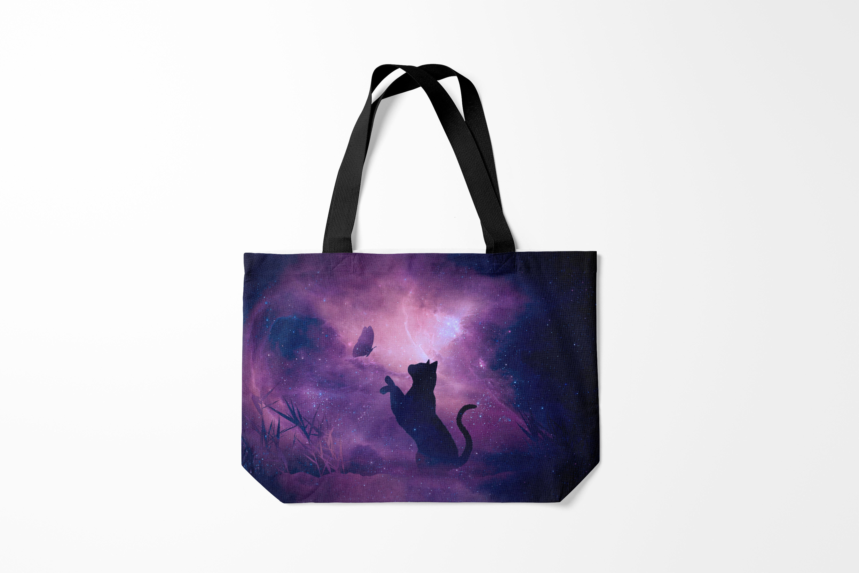 

Сумка шoппер унисекс Burnettie Коты и кошки Star Cat, синий, Коты и кошки Star Cat