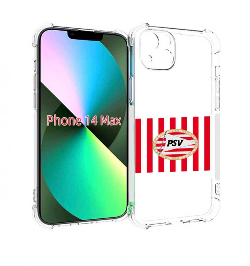 

Чехол MyPads фк псв голландия мужской для iPhone 14 Plus (6.7), Прозрачный, Tocco